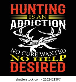 Hunting T-Shirt Design EPS Vector File