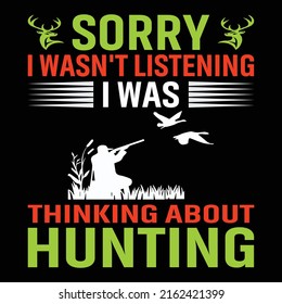 Hunting T-Shirt Design EPS Vector File
