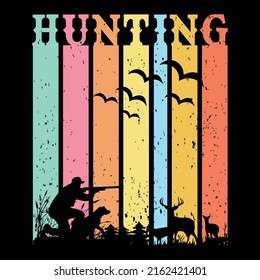 Hunting T-Shirt Design EPS Vector File