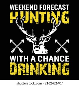 Hunting T-Shirt Design EPS Vector File