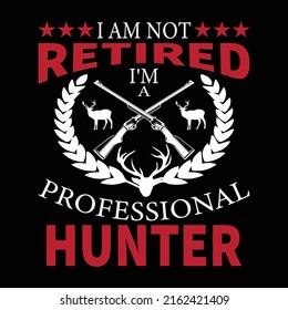 Hunting T-Shirt Design EPS Vector File