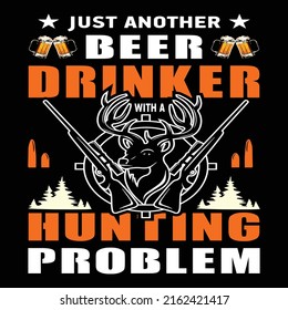 Hunting T-Shirt Design EPS Vector File