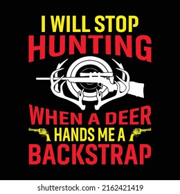 Hunting T-Shirt Design EPS Vector File