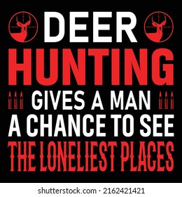 Hunting T-Shirt Design EPS Vector File