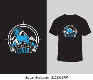 Hunting t-shirt design for men print on t-shirt