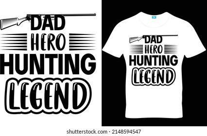Hunting T-shirt Design And Svg Template