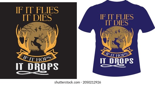 Hunting tshirt design, vector tshirt design