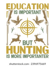 Cazar Diseño De Camisetas Con Vector Y Elementos, También Es Perfecto Para Otros