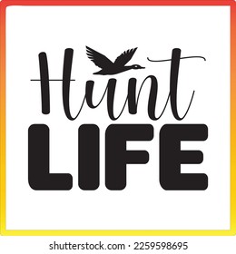 Hunting T-Shirt Design, the vector file