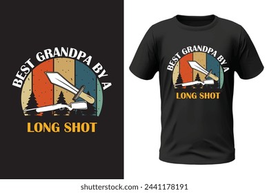 Hunting t-shirt design and vector file