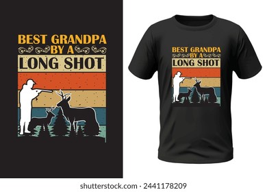 Hunting T-Shirt Design und Vektor-Datei
