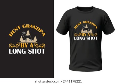 Hunting T-Shirt Design und Vektor-Datei