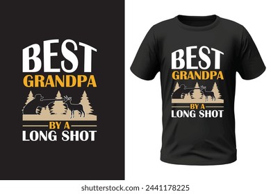 Hunting t-shirt design and vector file