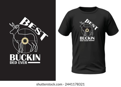 Hunting t-shirt design and vector file