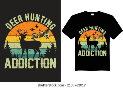 Jagen von T-Shirt-Design-Vektordateien