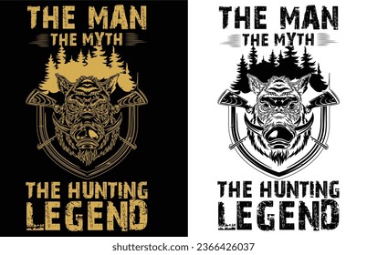 Hunting T-shirt Design Vector- I was thinking about hunting. Hunting vector. Hunting t-shirt grunge. Deer,