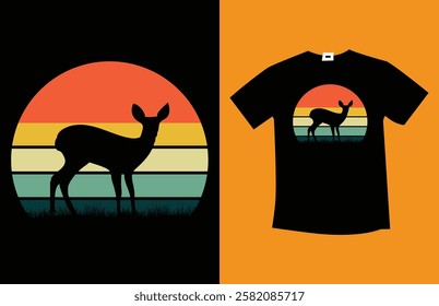 Hunting TShirt Design vector Vintage TShirt Design
