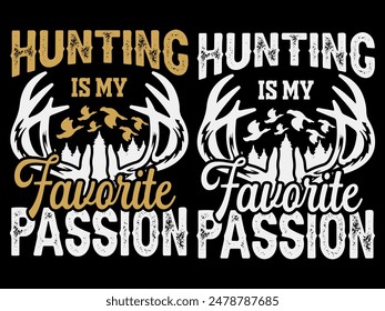 Hunting T-shirt- Hunting Shirts- Hunter retro vintage deer hunting t-shirt design- Deer hunting T-shirt design