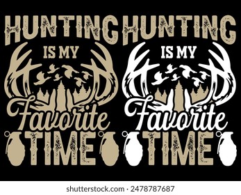 Hunting T-shirt- Hunting Shirts- Hunter retro vintage deer hunting t-shirt design- Deer hunting T-shirt design