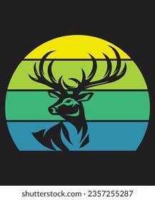 Hunting T-Shirt, Hunting Vector graphic for t shirt. Vector graphic, typographic poster or t-shirt. Hunting style background.