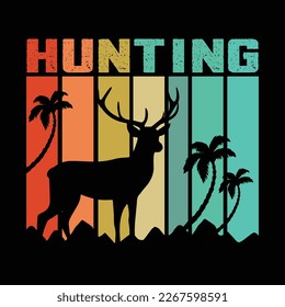 Hunting T-Shirt, Vector graphic, typographic poster or t-shirt. Hunting t shirt design. Hunting Vector graphic for t shirt.