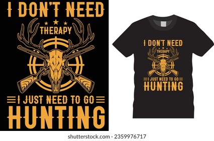 Hunting typography design. Hunting T-Shirt. Hunting Vector graphic for t shirt. Unique HUNTING Design, 