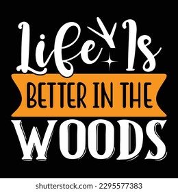 Hunting Typography T-shirt Design, For t-shirt print and other uses of template Vector EPS File.