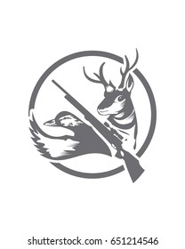 Hunting Vector Logo