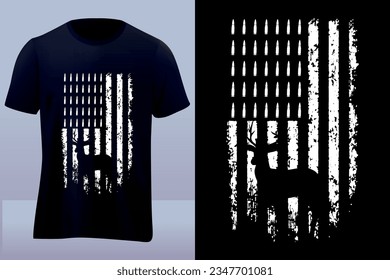 Hunting vector premium t-shirt design