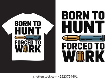 hunting vector T shirt design template style   