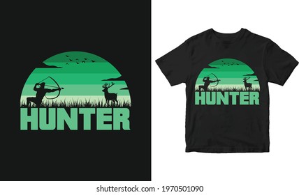 Hunting vector T-Shirt Design 6