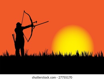 Hunting when sun goes down