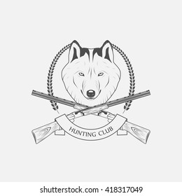 hunting wolves label