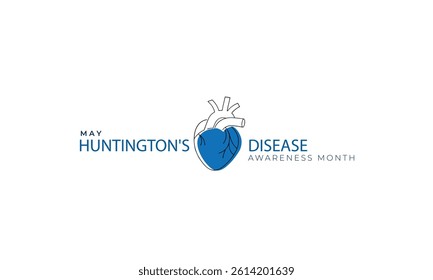 Huntington's disease awareness month. background, banner, card, poster, template. Vector illustration.