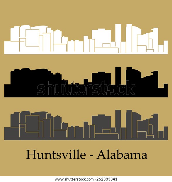 Huntsville Alabama Stock Vector (Royalty Free) 262383341 | Shutterstock