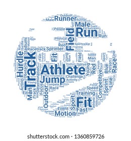 hurdles word cloud. tag cloud about hurdles.