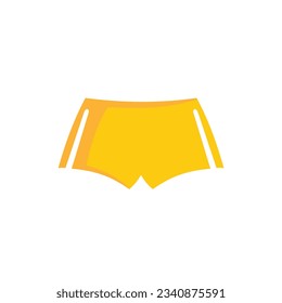 Hurling shorts icon. Flat illustration of Hurling shorts vector icon for web design isolated