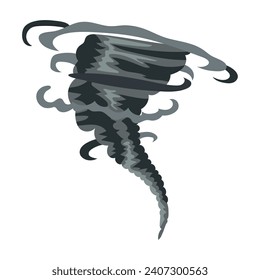 hurricane climate phenomenon design isolated