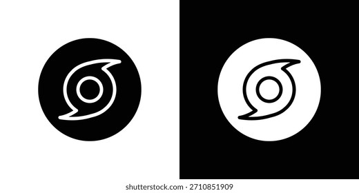 Colección de Vector de diseño de icono de huracán.