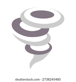Hurricane Icon - Flat Color Icons For Emergency Management