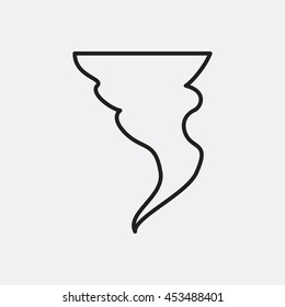 Hurricane icon illustration isolated vector sign symbol