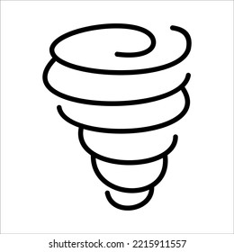 Hurricane Icon Logo Design Vector Template Illustration Sign And Symbol Pixels Perfect