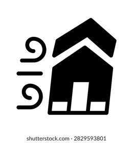 Hurricane Icon Vector Symbol Design Illustration