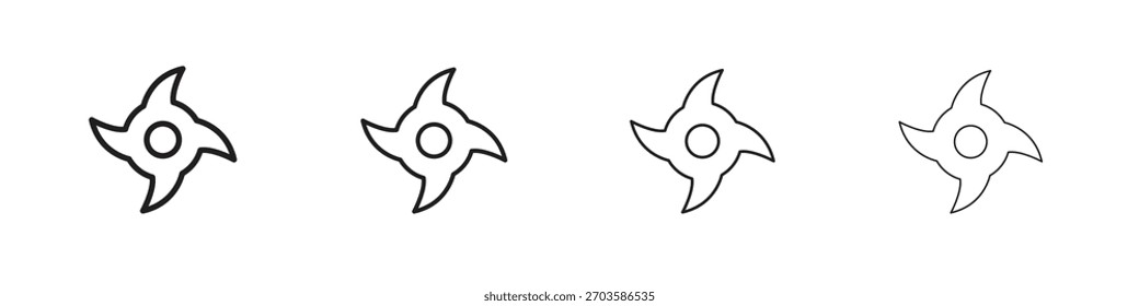 Elementos del Vector del símbolo de los iconos del huracán para el Web infográfico