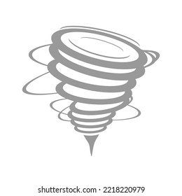 Hurricane illustration isolated. Wind icon or Hurricane Icon . vector eps10