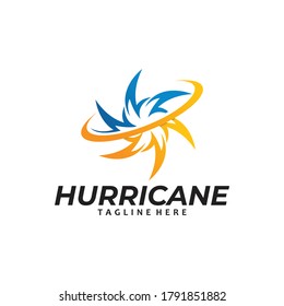 hurricane logo icon vector isolated