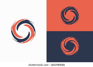 hurricane logo icon vector isolated