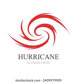 Hurricane logo symbol icon illustration vector company