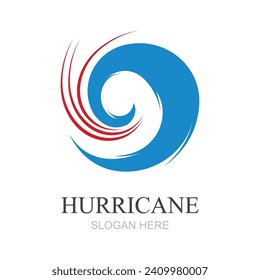 Hurricane logo symbol icon illustration vector company