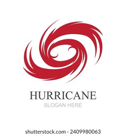 Hurricane logo symbol icon illustration vector company